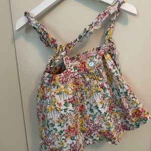 La Coqueta skirt with suspenders - 2T